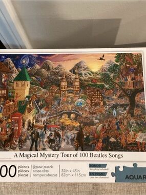The Beatles "A Magical Mystery Tour" 3000 Piece Puzzle - Multi-Color